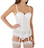 Seven til Midnight Victorian Lace Bustier And Thong Set