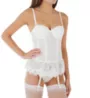 Seven 'til Midnight Victorian Lace Bustier And Thong Set 9103