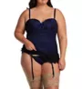 Seven 'til Midnight Plus Victorian Lace Bustier And Thong Set 9103X - Image 5