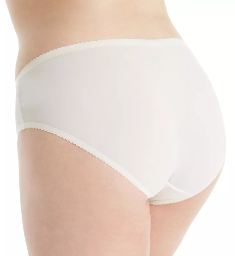 Plus Size Spandex Hipster Panty White 1X