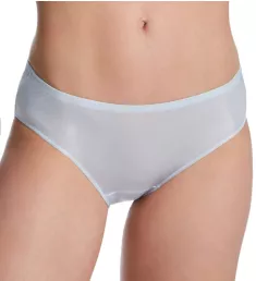 Nylon Hidden Elastic Hipster Panty Silver 5