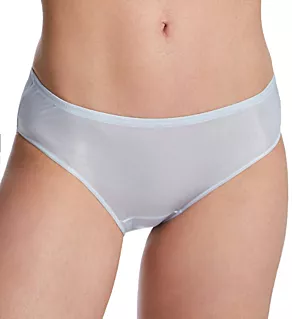 Nylon Hidden Elastic Hipster Panty Silver 6