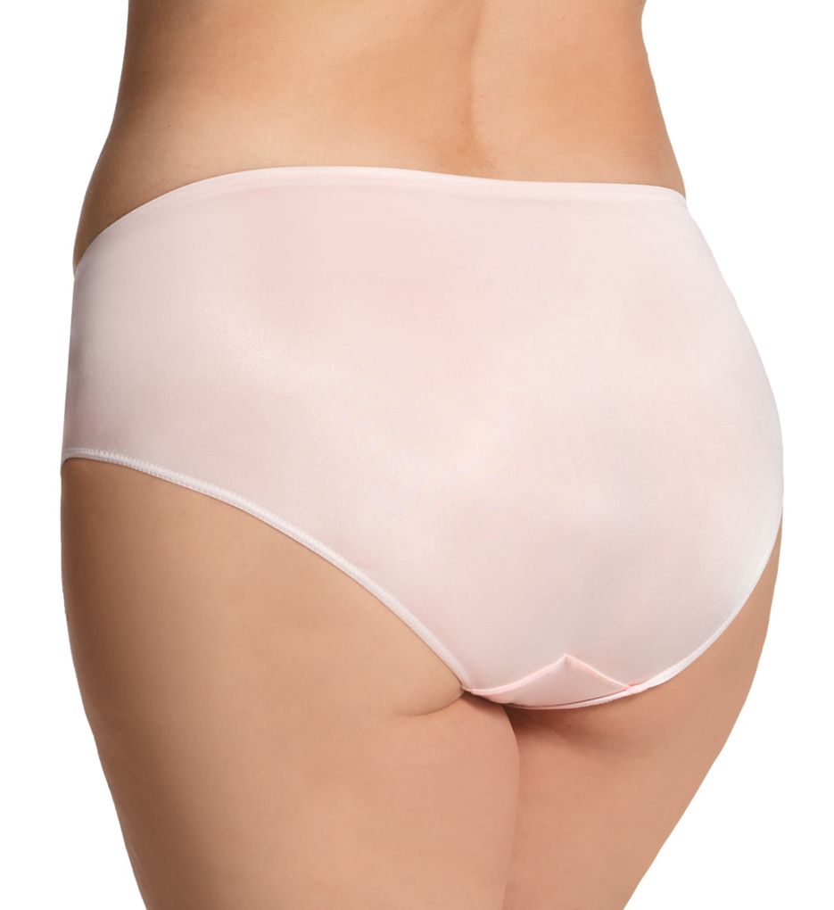 Shadowline Plus Nylon Hidden Elastic Hipster Panty Blush 11  - Image 2