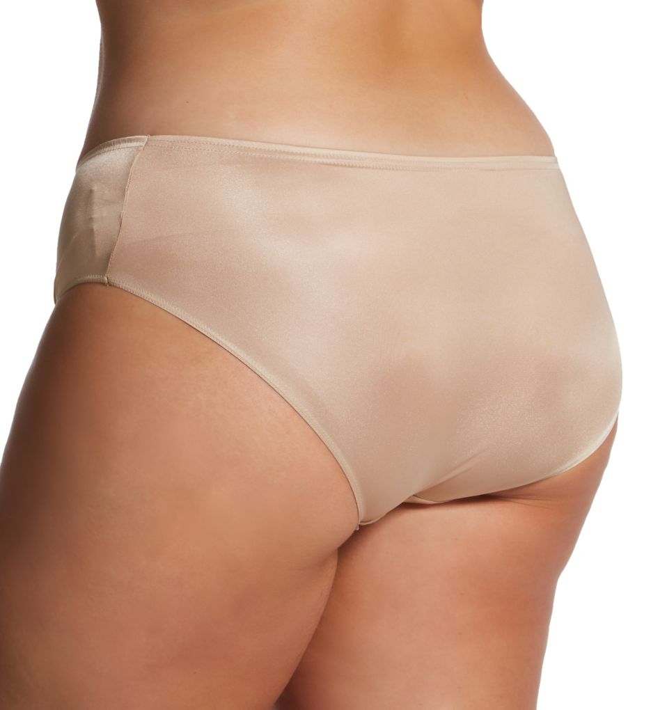 Shadowline Plus Nylon Hidden Elastic Hipster Panty Nude 8  - Image 2