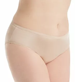 Plus Size Nylon Classics Hipster Panty Nude 8