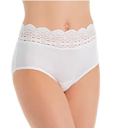 Lace Contour Hipster Panty White 5
