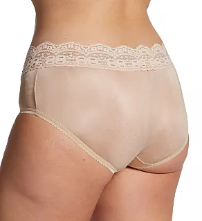 Plus Size Lace Contour Hipster Panty Nude 9