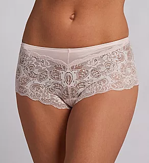Silhouette Lace Cheeky Panty Blush S