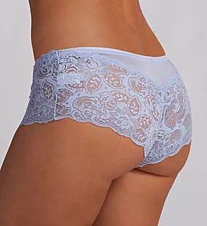Silhouette Lace Cheeky Panty PERIFROST S