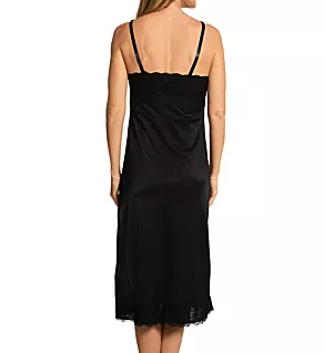 Full Slip With Wide lace Black 34