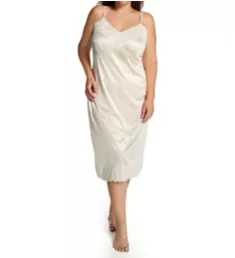 Plus Size Full Slip with Wide Lace