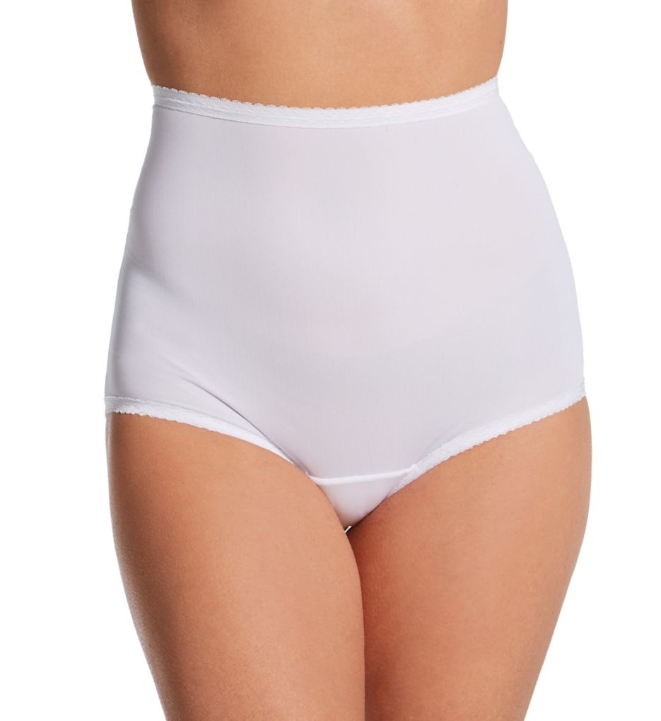 Shadowline : Shadowline 17005 Spandex Classics Brief Panty (White S)