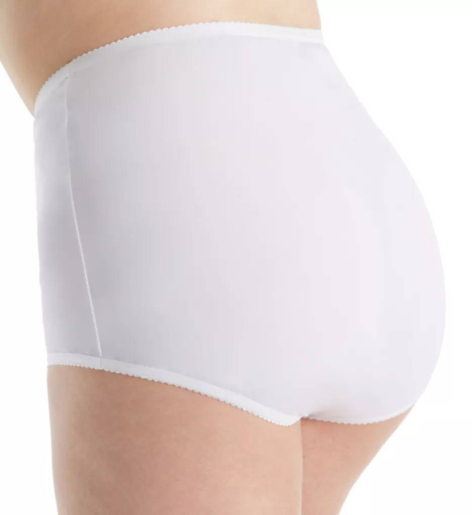 Shadowline Plus Size Nylon Classics Full Brief Panty 17017P - Image 2