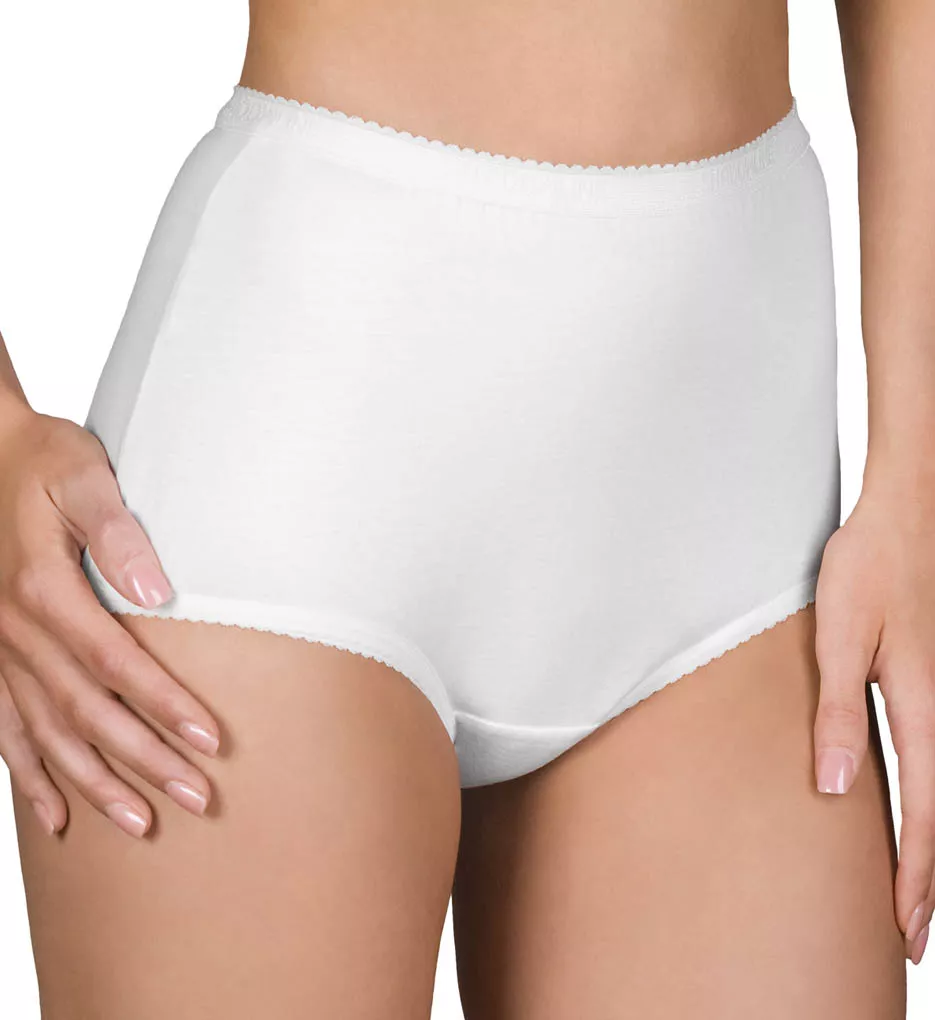 Women's Shadowline 11032 Nylon Hidden Elastic Hipster Panty (Nude 11) 