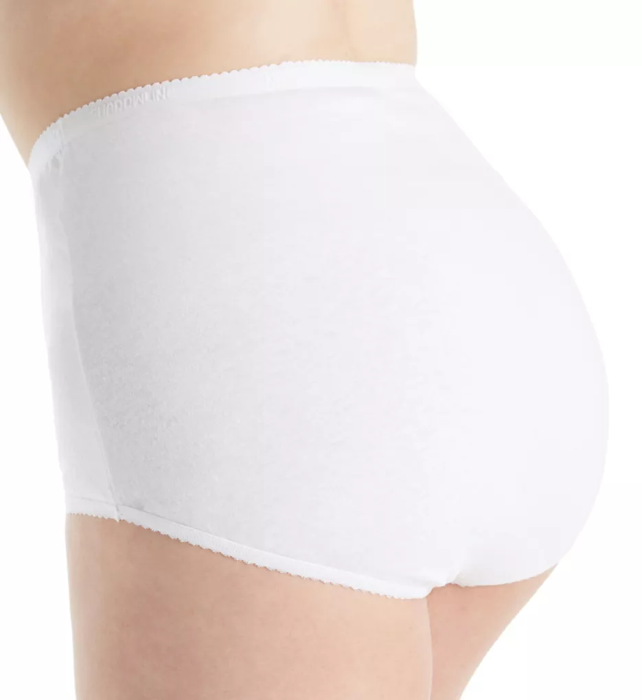 Shadowline Women's Nylon Classics Brief Panty - 3 Pack 17042pk,  Nude/Ivory/White, 5 : : Clothing, Shoes & Accessories