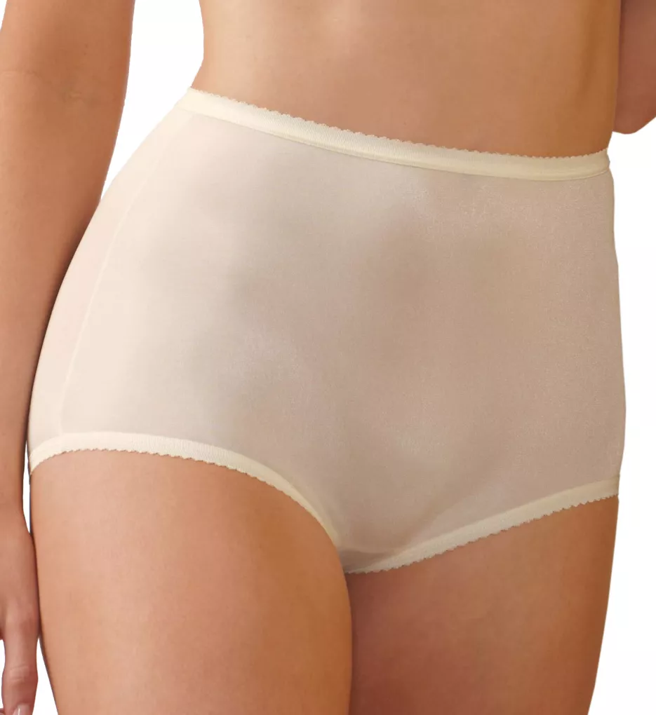 Pants & Daywear Nylon Classic Brief Panty Ivory 5