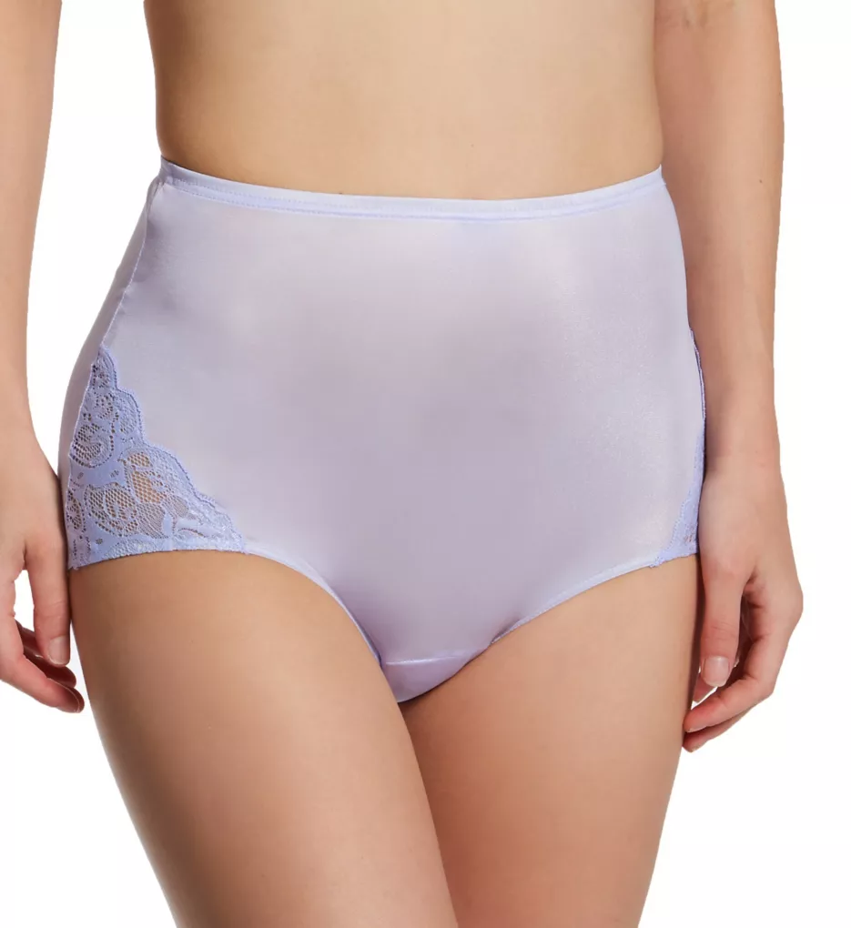 Lace Inset Brief Panty - 3 Pack