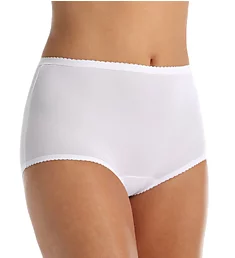 Spandex Modern Brief Panty White S