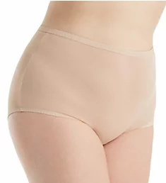 Plus Size Spandex Modern Brief Panty Nude 1X
