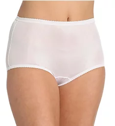 Nylon Modern Brief Panty White 5
