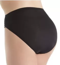 Plus Size Spandex Hi-Leg Brief Panty