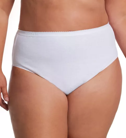 Shadowline Plus Cotton Hi-Cut Panty 17821X