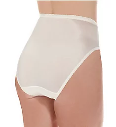 Nylon Classics Hi-Leg Brief Panty White 5