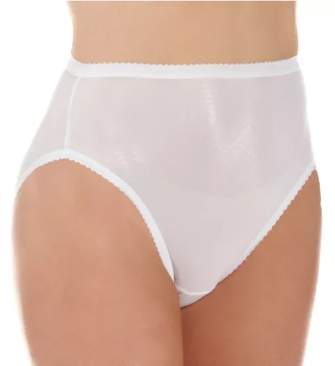 Shadowline Nylon Classics Hi-Leg Brief Panty 17842