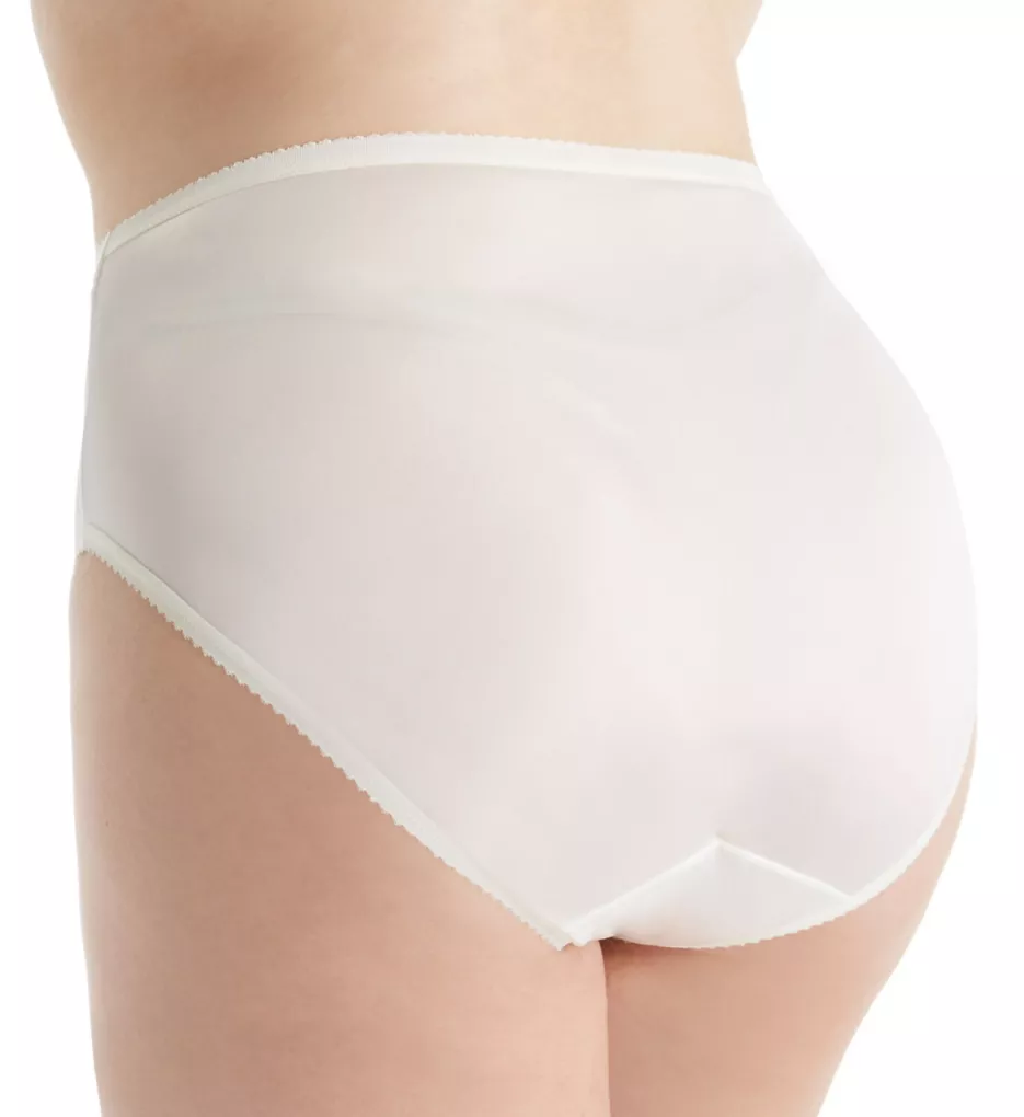 Velrose Lingerie Shadowline Panties-Nylon Brief, 3-Pack