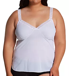 Plus Daywear Lace Camisole White 44