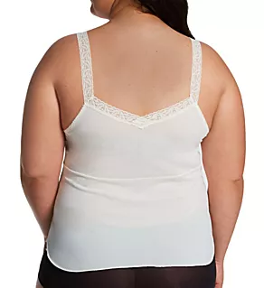 Plus Daywear Lace Camisole Ivory 44