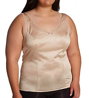 Plus Princess Wide Strap Camisole Nude 50