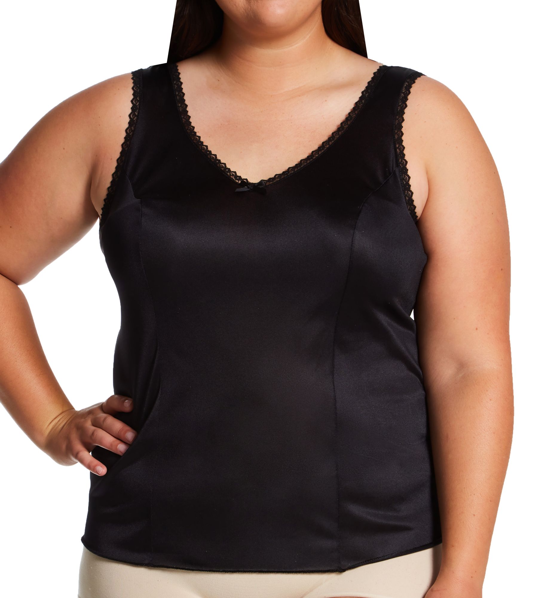 Shadowline 2410X Plus Princess Wide Strap Camisole