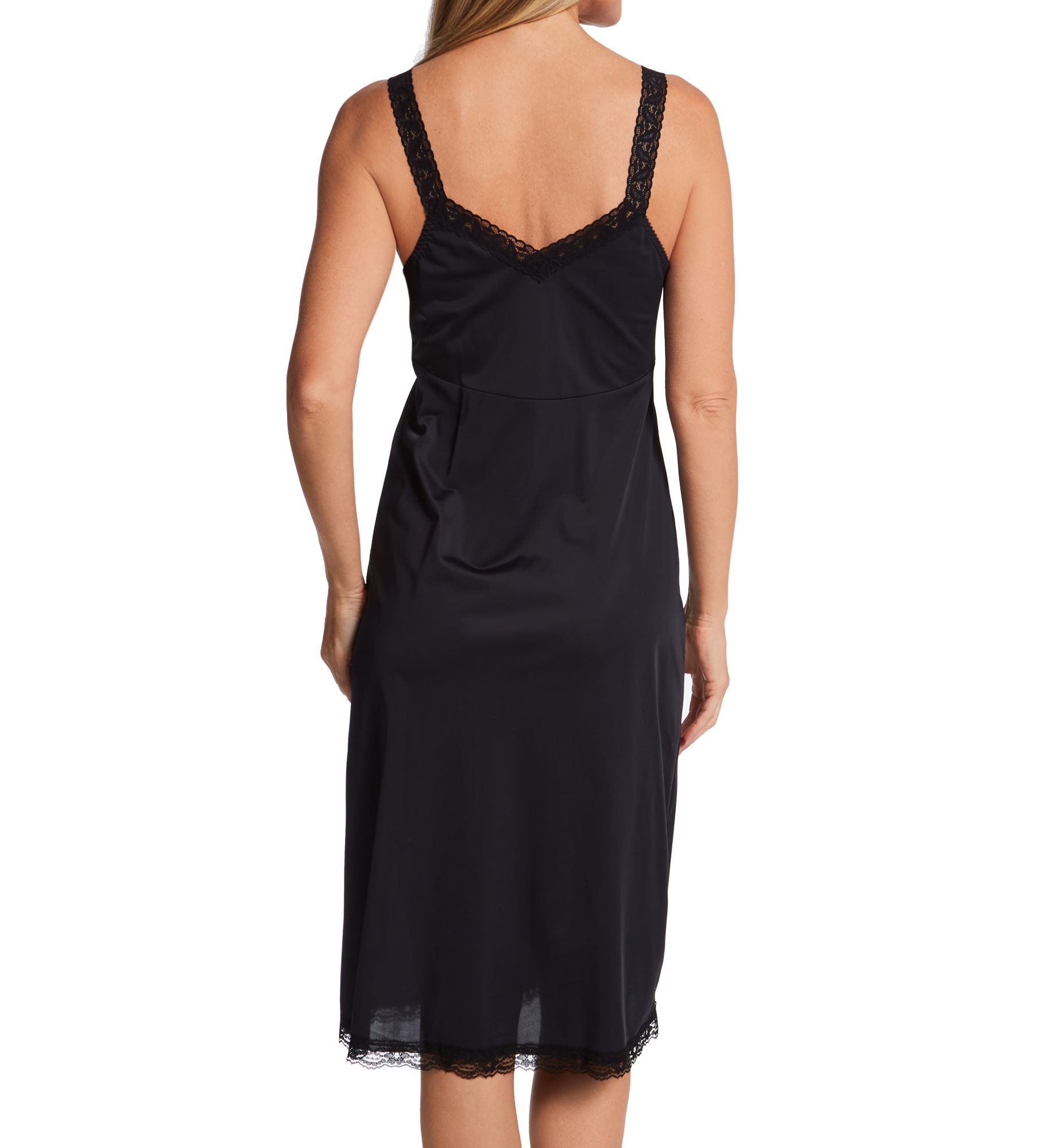 Shadowline Daywear 28 Inch Slip Black 36  - Image 2