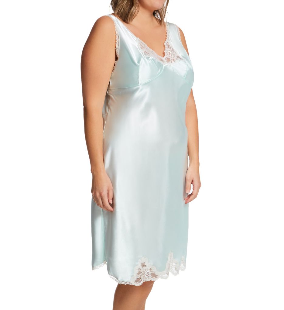 Plus Size Rochelle Satin Full Slip-fs