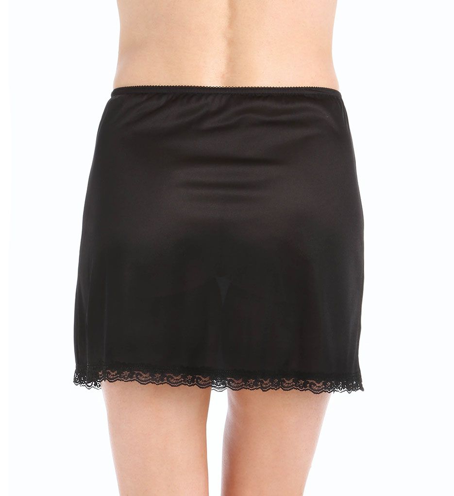 Shadowline Nylon Essentials 15 Inch Half Slip Black M  - Image 2