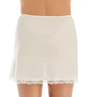 Nylon Essentials 15 Inch Half Slip Nude S