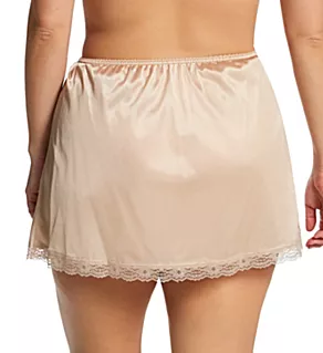 Plus Size Nylon Essentials 15 Inch Half Slip Nude 3X
