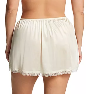 Plus Size Nylon Essentials 15 Inch Half Slip