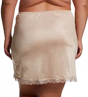 Plus Nylon Essentials 19 Inch Half Slip Nude 1X