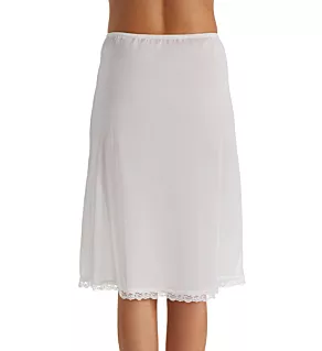 Essentials 25 Inch Half Slip White S