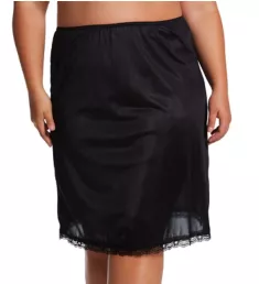 Plus Essentials 25 Inch Half Slip Black 1X