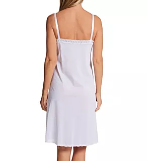Adjustable Strap 25 Inch Daywear Full Slip White 34