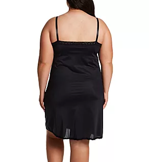 Plus Adjustable Strap 25 Inch Daywear Full Slip Black 44