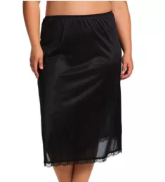 Plus Essentials 31 Inch Half Slip Black 1X