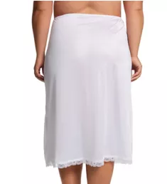 Plus Essentials 31 Inch Half Slip White 1X