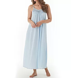 Beloved Sleeveless Long Gown Blue S