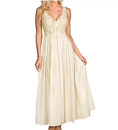 Silhouette 53 Inch Gown Ivory S
