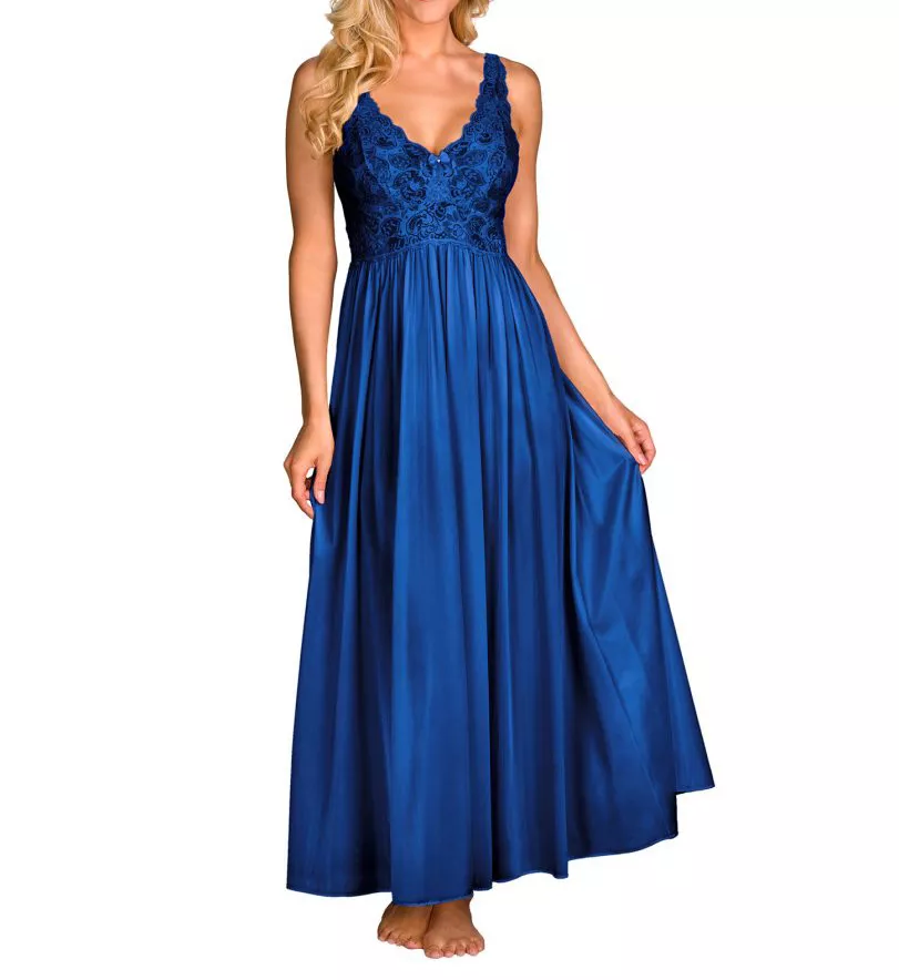 Silhouette 53 Inch Gown Navy S