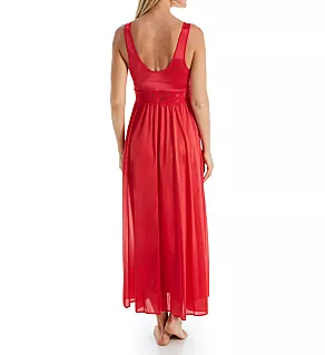Silhouette 53 Inch Gown Red S